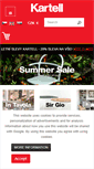 Mobile Screenshot of kartellshop.cz